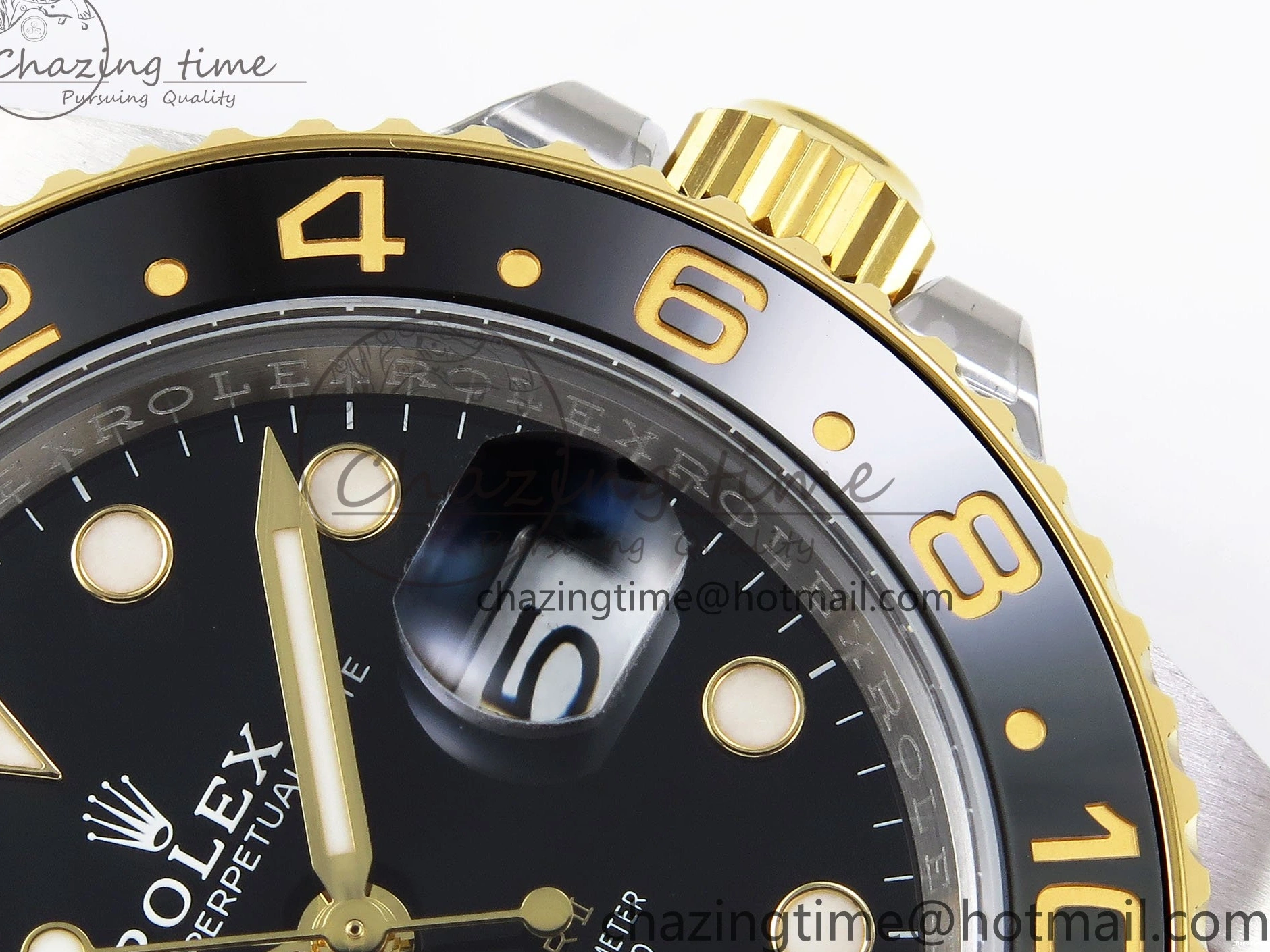 MiroTime 0309 SportInspired GMT-Master II 126713 GRNR ARF 1:1 Best Edition Black Dial on YG SS Jubilee Bracelet VR3285 CHS 1663